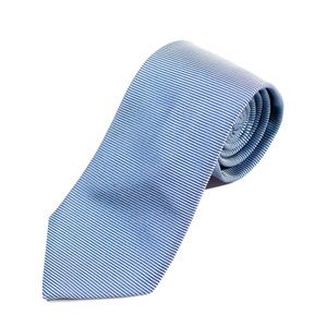 Gianfranco Ferre Light Grey Ribbed Tie NWT